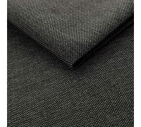 Heko Panels Mona Tessuti per Tappezzeria al Metra, Stoffa Tappezzeria, Rivestimenti di Mobili Sedie Poltrone Divani Cuscini Pouf Impermeabile 1 m x 1,43 m Grigio Nero