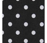 HEKO PANELS Oxford Tessuto Impermeabile al Metro Tessuti per Tappezzeria per Esterni ed Interni -100% Poliestere Stoffa al Metro - Tessuto Resistente allo Strappo e allo Sporco - Punti Bianchi