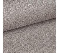 HEKO PANELS Stoffa al Metro Tessuti e Stoffe a Metro - 100% Poliestere Resistente allo Strappo e ai Raggi UV - Tessuti per Tappezzeria per Divani Sedie Poltrona - Beige II