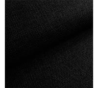 HEKO PANELS Tessuti e Stoffe a Metro Arredo Tessuti per Tappezzeria per Divani Sedie Cuscini e Poltrona - Stoffa al Metro Fatto di Poliestere Resistente allo Strappo - Nero