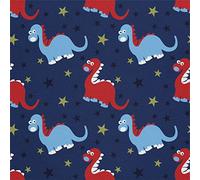 HEKO PANELS Tessuti Per Tappezzeria Al Metra Stoffa Rivestimenti Di Mobili Sedie Poltrone Divani Cuscini Pouf Impermeabile Dinosauri 2 Metri 155 x 200 cm