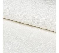 Heko Panels Tessuto Al Metro Boucle Teddy Per Cucire Tappezzeria Poltrone Mobili Divani Sedie Cuscini Resistenti Ai Raggi Uv Impermeabile Bianco 3 Metri 142 X 300 cm Tenza