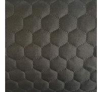 HEKO PANELS Tessuto Oxford Mat, trapuntato, tessuto impermeabile, al metro, in poliestere, per cucire, impermeabile, opaco, nero