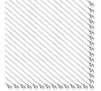 HEKOBAG 30 Fili Catena per Gioielli 50cm, Catene per Collane Fai da Te Catenina in Acciaio Inox Donna Catenina per Ciondolo Uomo con Chiusura a Moschettone, Catene di Gioiellerie per Ciondoli