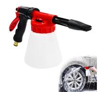 HEKOBAG Lancia Schiuma di Neve ad Alta Pressione con 1L,Pistola Schiuma Lavaggio Auto,Spruzzatore Schiume Auto,Lancia Schiume per Idropulitrice per Auto, Giardino, Irrigazione