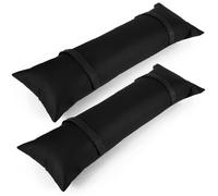 HekouJiub Sacchi di sabbia per base dell'ombrello, 2 sacchi di sabbia riempibili da 20 kg, resistenti alle intemperie, resistenti, per patio, base ombrellone, trampolino, giardino all'aperto (senza