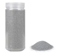 Heku 30330-23 decorativa/sabbia colorata argento, 750 g, in barattolo richiudibile, 750g, Unità