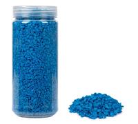 Heku: Granulato Decorativo Blu, 750 g, Vetro, Decorazione Pendente, Matrimonio