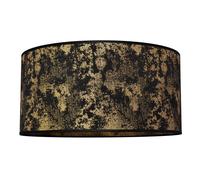 HELAM Paralume Abba E27 Ø 40/altezza 20 cm nero/oro HELam