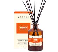 Helan Ambra e Incenso - Profumatore per Ambienti, Profumo Ambiente con Bastoncini per Diffusori Orientale e Cipriato, Idee Regalo Deodorante e Profumatori Ambiente 500 ml, Profumi Made in Italy
