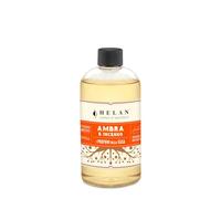 Helan Ambra e Incenso - Ricarica Profumatore Ambiente, Ricarica Diffusore Bastoncini, Profumatore per Ambienti Orientale e Cipriato, Idee Regalo Profumatori Ambiente 500 ml, Profumi Made in Italy