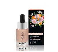 Helan, Bio Fondotinta Illuminante, Effetto glowing, texture iperfluida e leggera, adatto a qualsiasi tipo di pelle, colore Dark