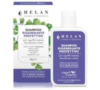 Helan Capelvenere - Shampoo Rigenerante Protettivo per Capelli Trattati, Decolorati e Tinti, Protegge e Rigenera con Amaranto e Salvia Bio - Protezione Rigenerante Naturale, Made in Italy, 200 ml