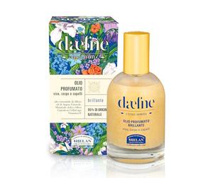 Helan Daefne - Olio Capelli, Corpo e Viso Spray Secco Profumato Illuminante, Olio per Capelli e Pelle con Mandorle Dolci, Argan e Vitamina E 100% di Origine Vegetale, non Unge, 50 ml - Made in Italy