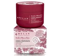 Helan Dolce Muschio - Crema Corpo Idratante Profumata per Pelle Secca con Vitamina C e E Nutriente a Rapido Assorbimento con Olio di Mandorle Dolci, 96% Origine Naturale Made in Italy, Non Unge, 200ml