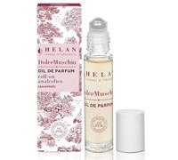Helan Dolce Muschio - Profumo Donna Olio Roll On Concentrato Analcolico, Eau de Parfum Oil Lunga Durata con Vitamina C, E e Olio di Mandorle Dolci - Profumi da Viaggio Idee Regalo Made in Italy, 10 ml