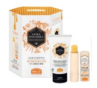 Helan Dolcezza Nettare di Bellezza - Cofanetto regalo per mani e labbra, crema 75ml e stick 4,5ml