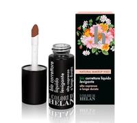 Helan I Colori di Helan - Bio Correttore Occhiaie e Viso Liquido Dark Effetto Fondotinta Coprente Professionale, Make Up con Vitamina E Burro di Karitè Olio di Jojoba, Trucchi Makeup Lunga Durata 9 ml