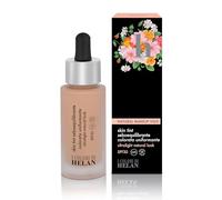 Helan I Colori di Helan- Skin Tint Fondotinta Make Up Viso Seboequilibrante Ultraleggera Uniformante con Protezione Solare 30, Vitamina C, E, Makeup Crema Colorata, Cream Naturale Ogni Carnagione 30ml