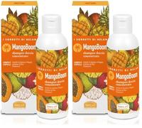 Helan, I Sorbetti MangoBoom - Shampoo e Bagnoschiuma Uomo e Donna Profumato con Ananas e Papaya, Docciaschiuma Gel Fresco Delicato per Corpo e Capelli con Ingredienti Naturali e Vitamina C, 150 ml