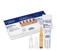 Helan, IREOS - Skin Care Kit Viso con Contorno Occhi Antirughe e Occhiaie Fiale Sgonfianti e Illuminanti 8 ml + Crema Contorno Occhi Idratante Siero Filler Riempitivo Rughe 10 ml, Set Skincare Antiage
