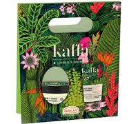 Helan, Kaffa, Crema Mani e Rinforzante Unghie, Set con Crema Idratante Profumata Mani + Burro Detergente per Mani e Unghie, Ideale per Idee Regalo Donna - Cofanetto Regalo Donna, 90 ml - Made in Italy