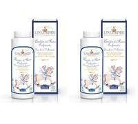 Helan, Linea Bimbi Bio, Amido di Riso Bagnetto Neonato, Talco Profumato in Polvere per Bambini e Neonati - Rinfrescante, Idratante, Lenitivo - Contro Arrossamenti e Irritazioni, con Aloe Vera - 75 g