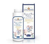 Helan, Linea Bimbi Bio, Amido di Riso Bagnetto Neonato, Talco Profumato in Polvere - Rinfrescante, Idratante, Lenitivo - Contro Arrossamenti e Irritazioni, con Aloe Vera - 75 g