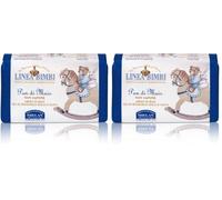 Helan, Linea Bimbi Bio - Pan di Mais Sapone Non Sapone, Amido di Mais per Bagnetto Neonato Delicato, Detergente Nutriente e Idratante per Pelli Sensibili con Olio di Mandorle Dolci e Oliva, 100 gr
