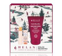 Helan Linea Dolcezza - Cofanetto Regalo Dolce Incontro Donna Mani e Labbra | Cofanetto con Crema Mani e Unghie DolceMuschio 50 ml e Apelab Idratante Emolliente Vellutante 4,5 g, Made in Italy