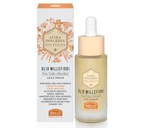 Helan Linea Dolcezza - Olio Viso, Collo e Décolleté Millefiori, Idratante e Antirughe, con Cera d’Api e Propolis, Olio Secco a Rapido Assorbimento - Prodotti Skincare Viso, Made in Italy, 30 ml
