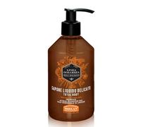 Helan Linea Dolcezza - Sapone Liquido Mani e Corpo Delicato, Total Body Quotidiano, Riequilibra e Deterge con Mellito di Timo Bio e Propolis - per Pelli Delicate e Sensibili, Made in Italy, 300 ml