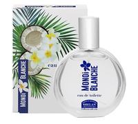 Helan Monoi Blanche - Profumo Donna Eau de Toilette, Fragranza Solare, Fiorita ed Esotica con Cocco, Monoi, Ylang Ylang, Tuberosa, Ambra Bianca e Vaniglia, Profumo Avvolgente - 50 ml, Made in Italy