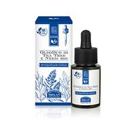 Helan, Oleoduo di Tea Tree e Neem Bio, Oleolito dermopurificante, Multiuso, Olio, Sgradito agli insetti, 15 mL