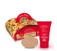 Helan - Panettone Cofanetto Dolce Mani Crema e Sapone Confezione 2 Pezzi