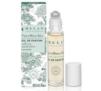 Helan Puro Muschio - Profumo Donna, Olio Roll On Concentrato Analcolico, Eau de Parfum Oil a Lunga Durata con Vitamina C, E e Olio di Oliva - Profumi da Viaggio e Idee Regalo Made in Italy, 10 ml