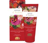 Helan, Rosso d'Ambra - Shampoo e Bagnoschiuma Naturale Corpo e Capelli, Docciaschiuma Profumato e Nutriente con Vitamina C e Mandorle Dolci, Gel Detergente Delicato Antiossidante, Bagno Schiuma 200 ml
