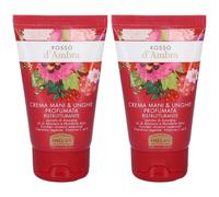 Helan Rosso D'Ambra Crema Mani & Unghie Profumata 2x50 ml Crema