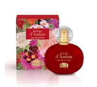 Helan, Rosso d'Ambra - Profumo Donna Avvolgente con Mandorle Dolci, Eau de Parfum Donna Fruttato Ambrato Legnoso, Profumi Donna dalle Note Equilibrate Dolci e Speziate, Fragranza Made in Italy, 50 ml