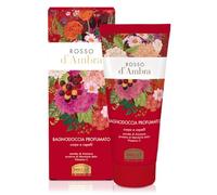 Helan, Rosso d'Ambra - Shampoo e Bagnoschiuma Naturale Corpo e Capelli, Docciaschiuma Profumato e Nutriente con Vitamina C e Mandorle Dolci, Gel Detergente Delicato Antiossidante, Bagno Schiuma 200 ml