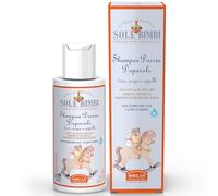 Helan, Sole Bimbi - Shampoo Bagnoschiuma Bambini Doposole Corpo, Viso e Capelli Idratante Calmante, Docciaschiuma Dopo Sole Ristrutturante con Proteine di Mandorle Dolci, Aloe Vera e Calendula, 150 ml