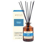Helan Spuma di Mare - Profumatore per Ambienti, Profumo Ambiente con Bastoncini per Diffusori dalle Note di Sale Marino e Geranio - Idee Regalo Deodorante e Profumatori Ambiente, 100ml, Made in Italy