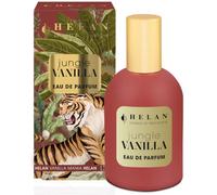 Helan Vanilla Mania Jungle - Profumo Vaniglia Eau de Parfum 50 ml | Fragranza Orientale Legnosa, Note di Incenso, Pepe Nero, Cuoio, Cedro e Ambra, Idea Regalo Donna e Uomo, Vegan, Made in Italy