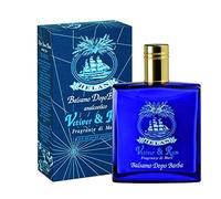 Helan, Vetiver & Rum, Dopobarba Uomo, Balsamo Barba Uomo Naturale e Analcolico - Crema da Barba Leggera, Emolliente e Lenitiva contro Irritazioni - Emulsione Fresca e Profumata, 100 ml - Made in Italy