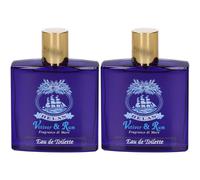 Helan VETIVER & RUM Eau de Toilette 2x100 ml