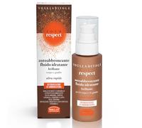 Helan, Vogliadisole Respect - Autoabbronzante Corpo Gambe Intensificatore Abbronzatura, Crema Abbronzante Corpo Fluida Profumata con Vitamina E, Inositolo e Agnocasto Ideale per Pelli Delicate, 100 ml