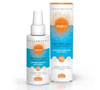 Helan, Vogliadisole Respect - Crema Solare 50+ Spray, Alta Protezione Solare 50+ contro Eritemi e Scottature, Crema Corpo Profumata Idratante Water Resistant con Vitamina E contro Raggi UVA/UVB 150 ml
