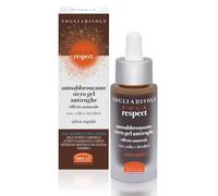 Helan, Vogliadisole Respect - Siero Viso Acido Ialuronico Autoabbronzante Antirughe Gel con Vitamina E, Inositolo e Agnocasto, Abbronzante per Abbronzatura Naturale e Luminosa per Pelli Delicate, 30ml