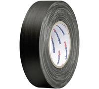 HellermannTyton Nastro adesivo in tessuto (L x P) 50 m x 19 mm nero lana e poliestere HTAPE-TEX-BK-19x50 1 rotolo