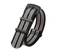 HELBAY Men's Braided Nylon Watch Straps, 20/22mm, Casual and Simple, Suitable for Everyday Life,22 millimetri